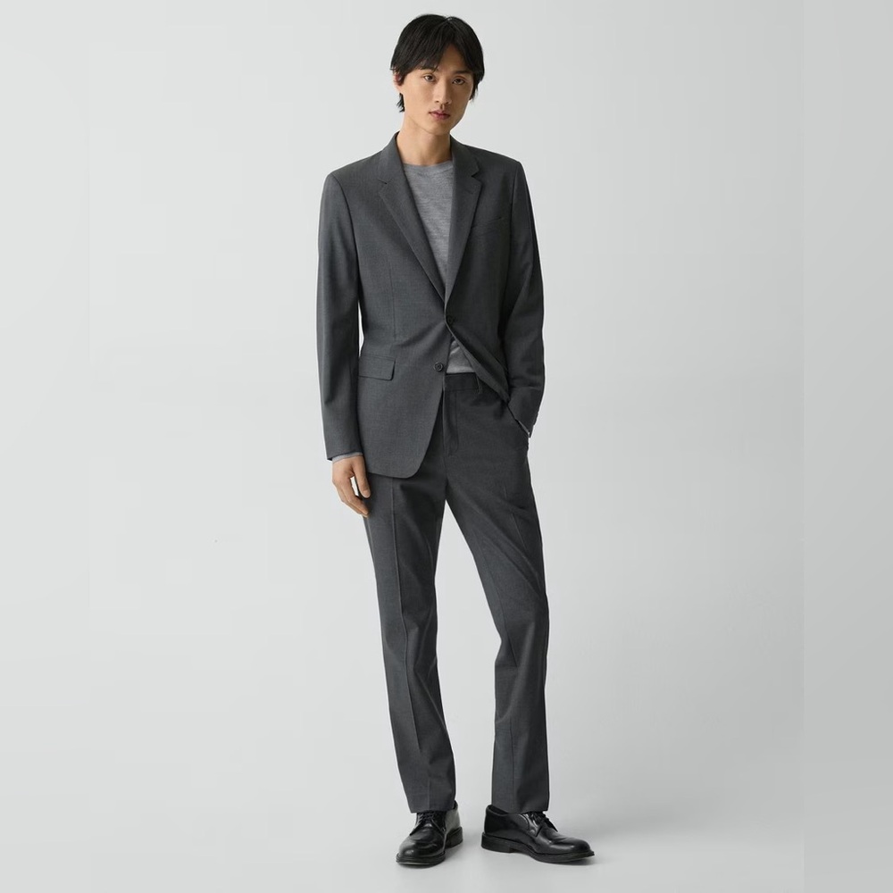 Theory Charcoal Suit for Men